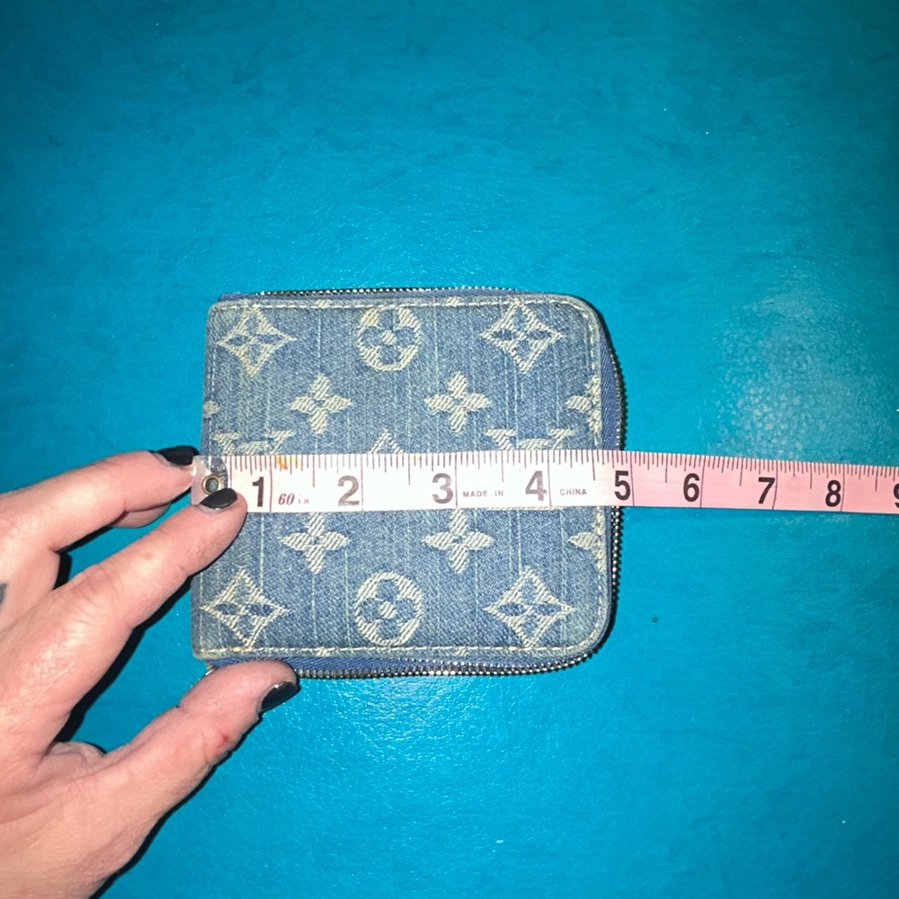 Louis Vuitton Jean Monogram Denim Wallet
